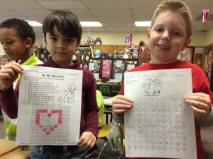 Eithan and Braden Valentine math number concepts