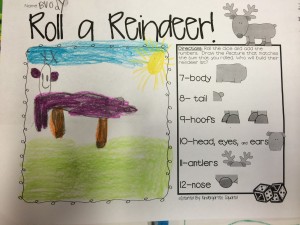 roll a reindeer by brody