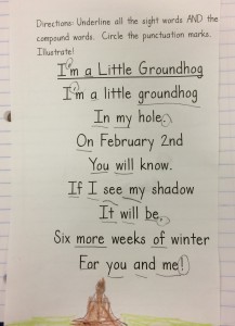 Groundhog's Day poem ???